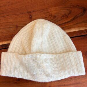 Closed Cream Knit Beanie Hat